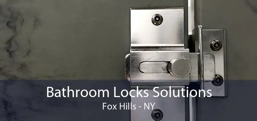 Bathroom Locks Solutions Fox Hills - NY