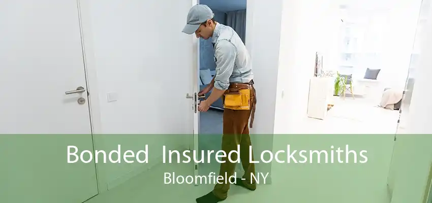 Bonded  Insured Locksmiths Bloomfield - NY
