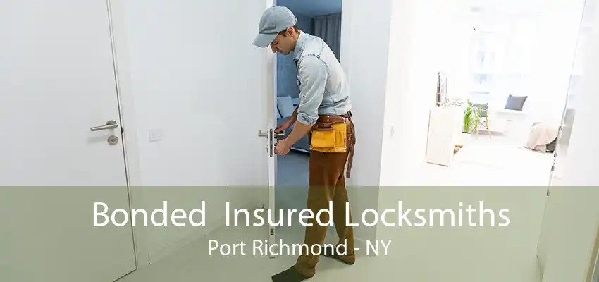 Bonded  Insured Locksmiths Port Richmond - NY