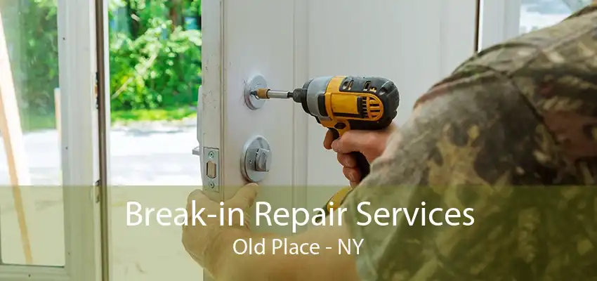 Break-in Repair Services Old Place - NY
