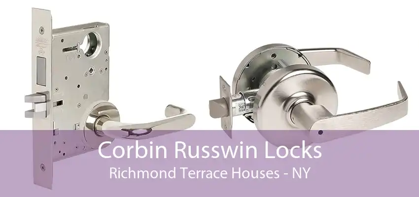 Corbin Russwin Locks Richmond Terrace Houses - NY