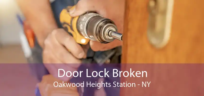 Door Lock Broken Oakwood Heights Station - NY