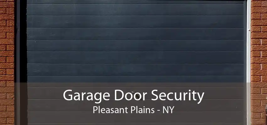 Garage Door Security Pleasant Plains - NY