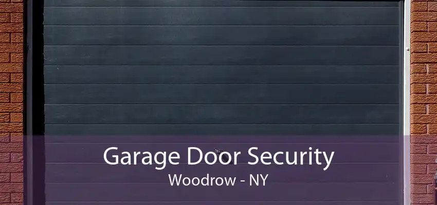 Garage Door Security Woodrow - NY