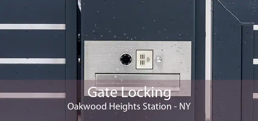 Gate Locking Oakwood Heights Station - NY