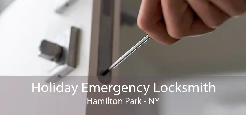 Holiday Emergency Locksmith Hamilton Park - NY
