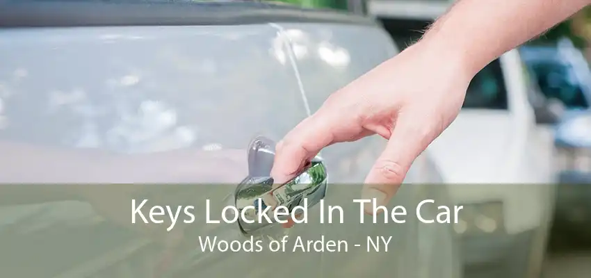 Keys Locked In The Car Woods of Arden - NY