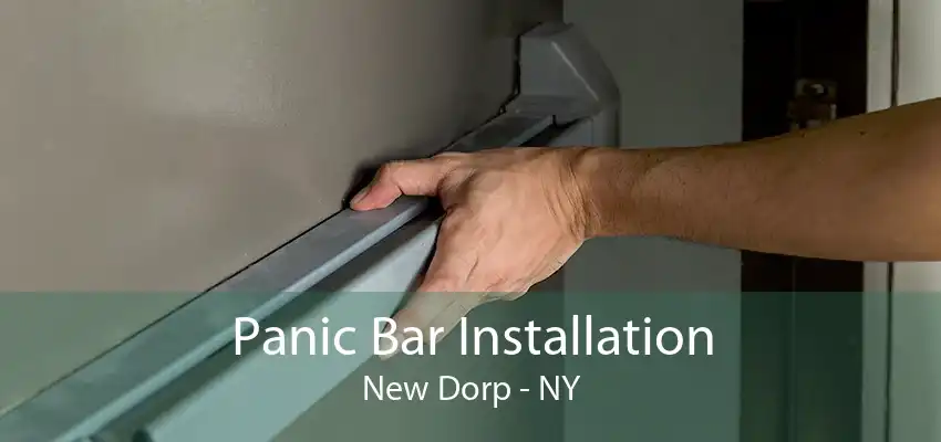 Panic Bar Installation New Dorp - NY