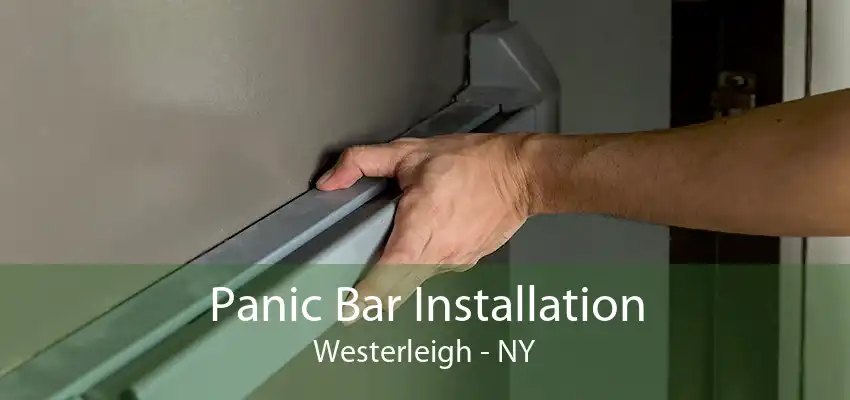 Panic Bar Installation Westerleigh - NY