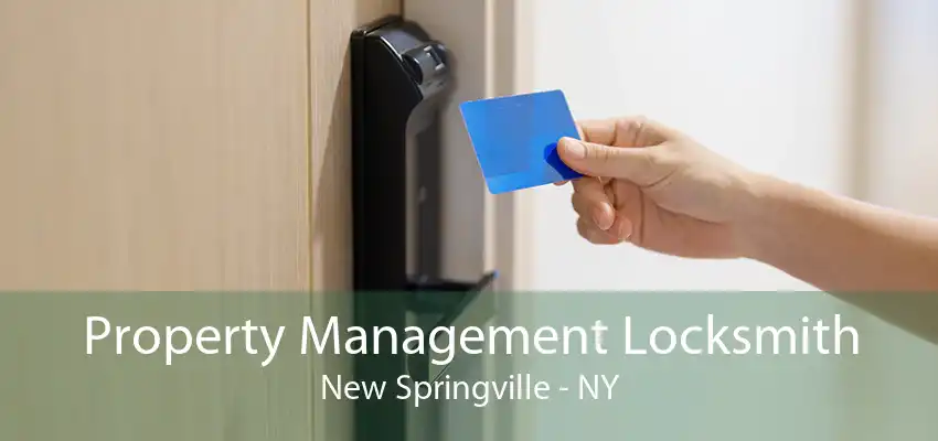 Property Management Locksmith New Springville - NY