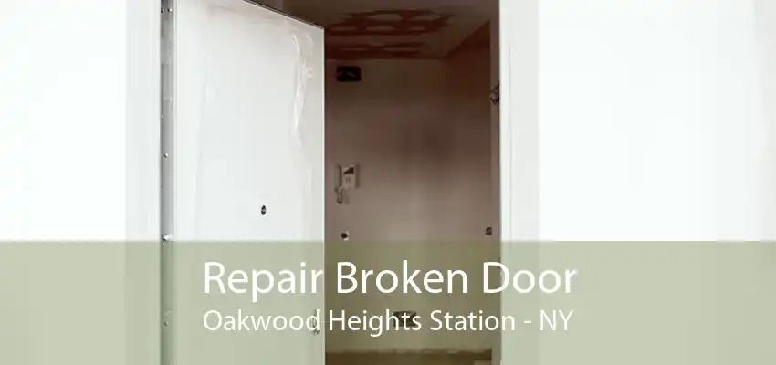 Repair Broken Door Oakwood Heights Station - NY