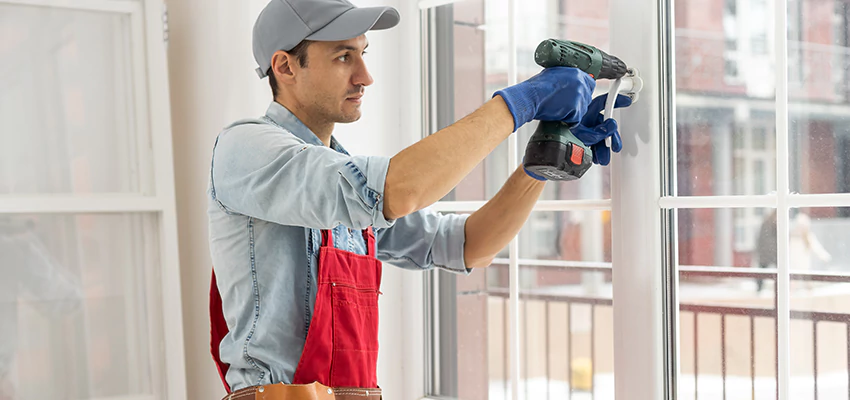 Double Hung Window Locks And Security in Stapleton, New York