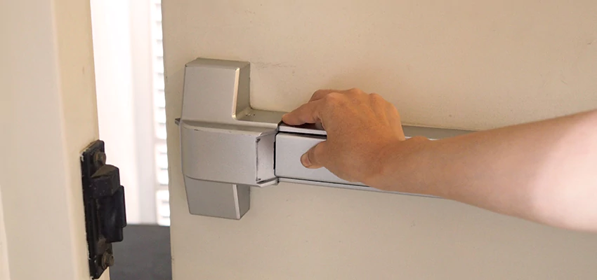 Roller Gate Panic Bar Installation in Stapleton, New York